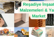 Reşadiye İnşaat Malzemeleri & Yapı Market Satışı