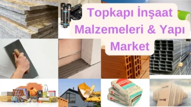 Topkapı İnşaat Malzemeleri & Yapı Market Satışı