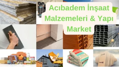 Acıbadem İnşaat Malzemeleri & Yapı Market Ürün Satışı
