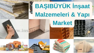 Başıbüyük İnşaat Malzemeleri & Yapı Market Satışı