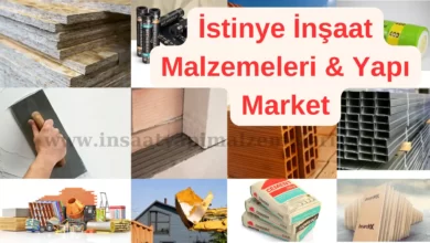 İstinye İnşaat Malzemeleri
