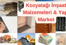 Kozyatağı İnşaat Malzemeleri & Yapı Market Satışı