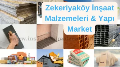 Zekeriyaköy İnşaat Malzemeleri